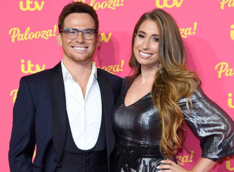 Stacey Solomon with her partner Joe Swash