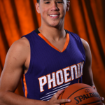 Devin Booker, a professional basketball player