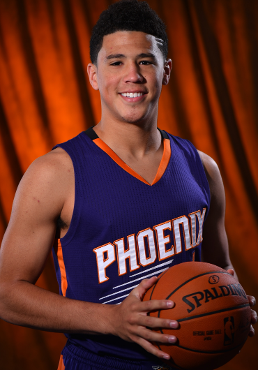 Devin Booker, a professional basketball player