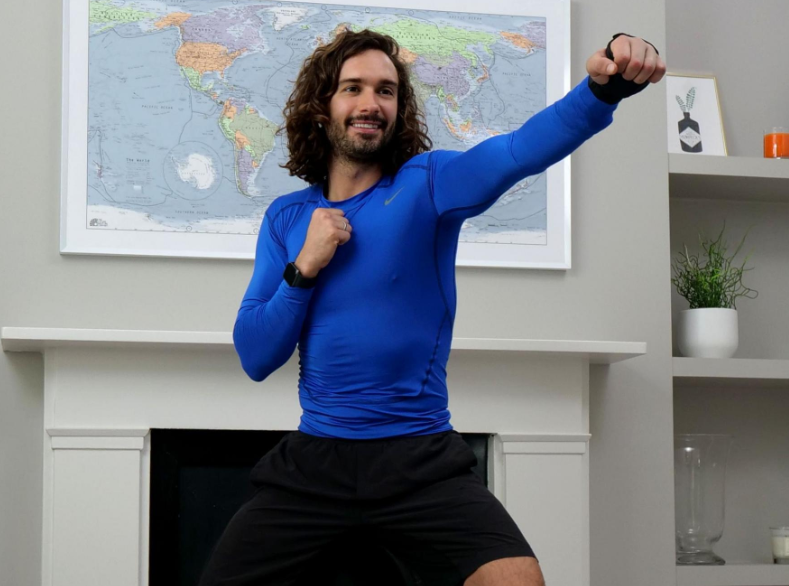 Joe Wicks, a famous fitness coach