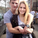Timo Werner With His Girlfriend, Julia Nagler