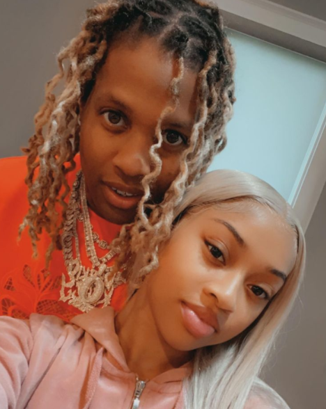 Lil Durk and his girlfriend, India Royale