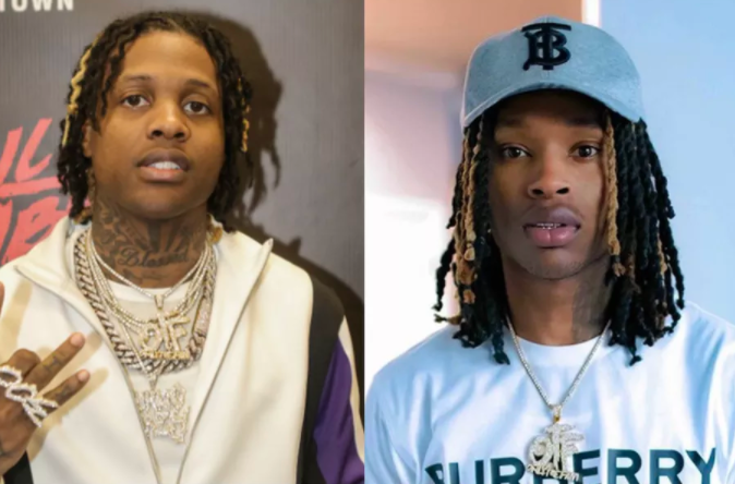 Lil Durk (Left) and his brother, DThang (Right)