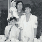 Manuela Escobar With Her Family