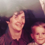 Bryan Baeumler with his mom, Colleen