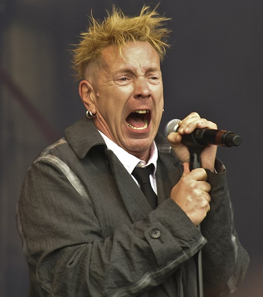 John Lydon, a famous singer