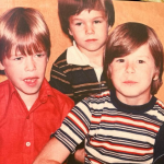 Mark Wahlberg with his brothers