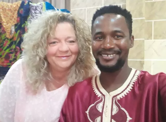 Usman Umar With His Ex-Wife, Lisa Hamme