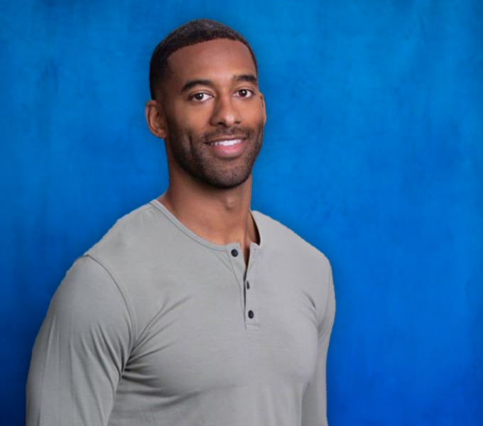 Matt James, the first black Bachelor lead for The Bachelor in season 25