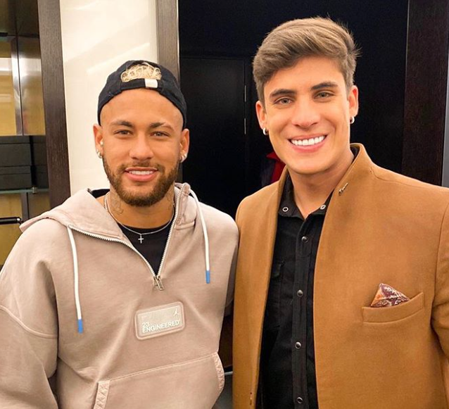 Tiago Ramos and Neymar