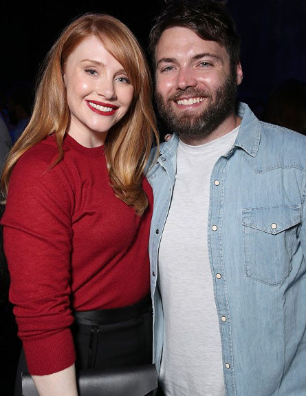 Bryce Dallas Howard with her husband, Seth Gabel