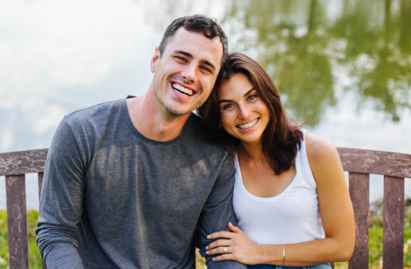 Jessica Clarke and her fiance, Ben Higgins