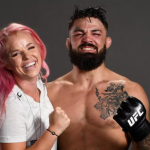 Mike Perry With His Wife, Danielle Nickerson