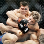 Mickey Gall against the opponent