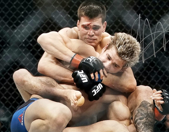 Mickey Gall against the opponent