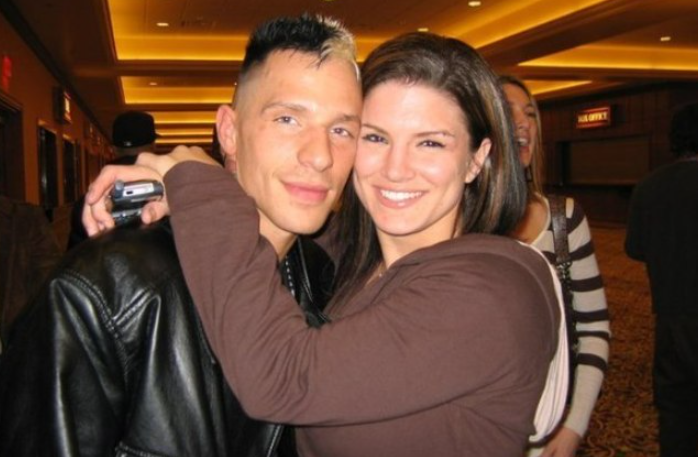 Gina Carano with her boyfriend, Kevin Ross