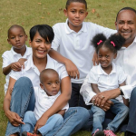 Keisha Lance Bottoms with her husband and child 1