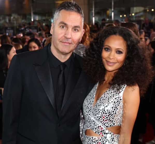 Thandie Newton and her husband, Ol Parker