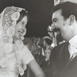 Jerry with his first wife Sara Ruppenthal Katz on their wedding day on April 25th, 1963