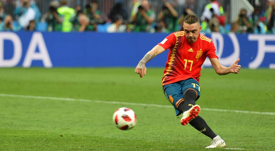 Iago Aspas, a Spanish footballer