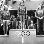 Vicki Draves, first American woman to win two gold medals in diving, and the first Asian American to win Olympic gold medals