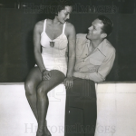 Vicki Draves with her husband Lyle Draves