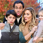 Jason Mesnick's Wife, Molly and their daughter and his son