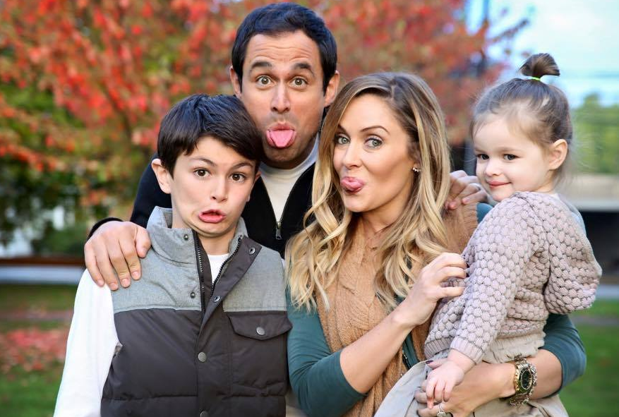 Jason Mesnick's Wife, Molly and their daughter and his son
