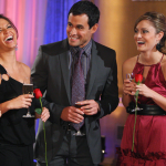 Melissa Rycroft (Left), Jason Mesnick (Middle) and Molly Mesnick (Right)