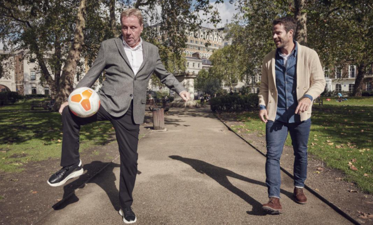 Jamie Redknapp and his father, Harry