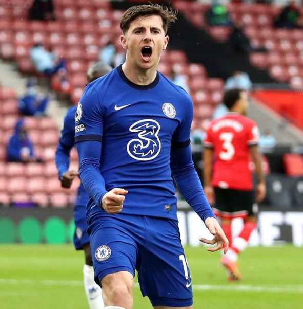 Mason Mount Cheering Up