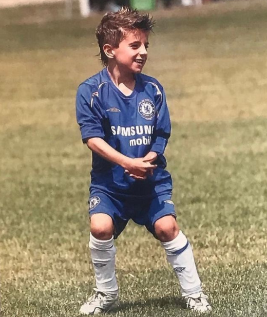 Mason Mount Childhood Picture