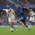 Emerson Palmieri Heading The Ball Against The Opponent