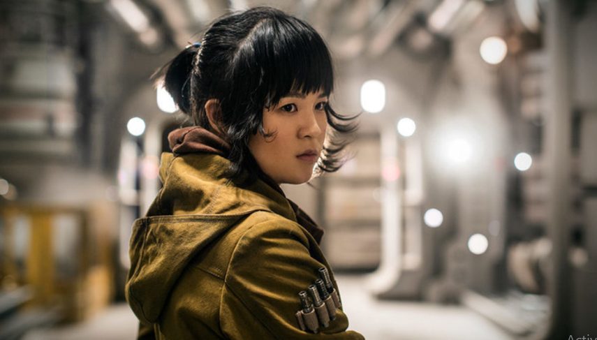 Kelly Marie Tran in the Star Wars films The Last Jedi and The Rise of Skywalker