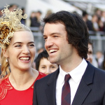 Kate Winslet with her husband, Ned Rocknroll