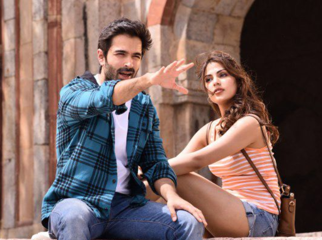 Rhea Chakraborty with Varun Mitra in Jalebi