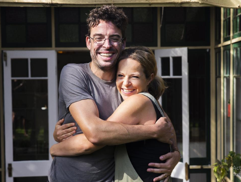 Joe Hildebrand and his wife, Tara Ravens