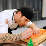 Aaron Grissom, a contestant on season 12 of the cooking series "Top Chef"