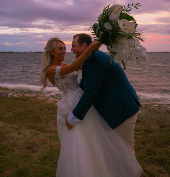 Nicole Hocking and her husband, Luke Combs