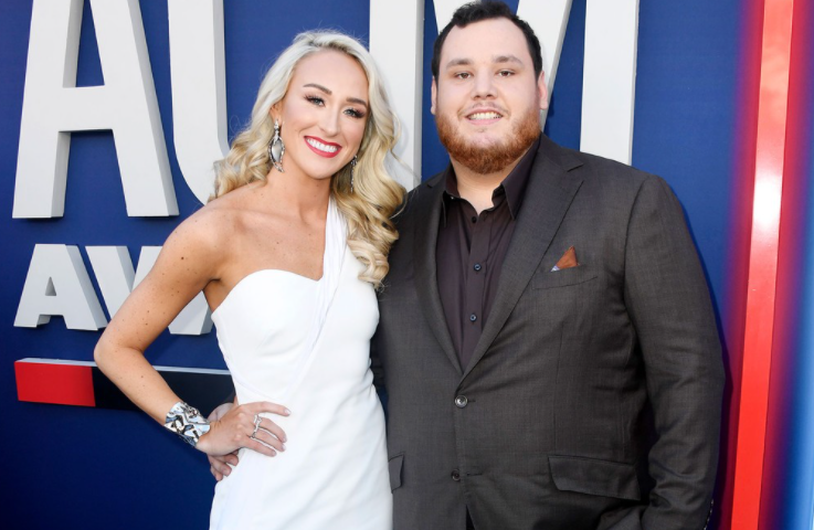 Nicole Hocking and Luke Combs