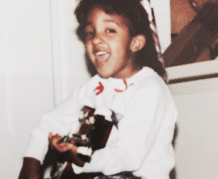 Childhoood Photo of Mickey Guyton