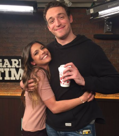 Katie Nolan with her boyfriend, Dan Soder