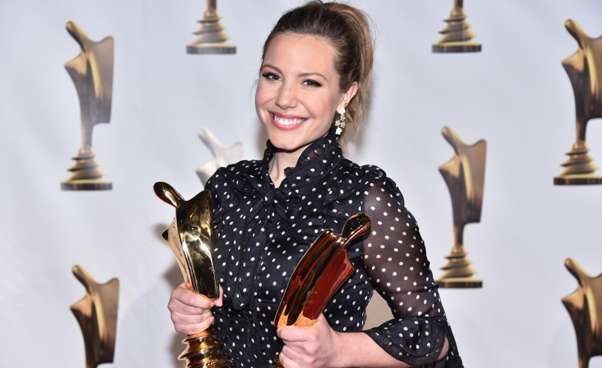 Magalie Lepine-Blondeau with awards