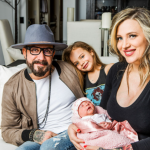 AJ McLean with his wife, Rochelle Deanna Karidis and their daughter