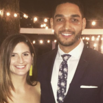 Kaitlan Collins and her fiance, Will Douglas