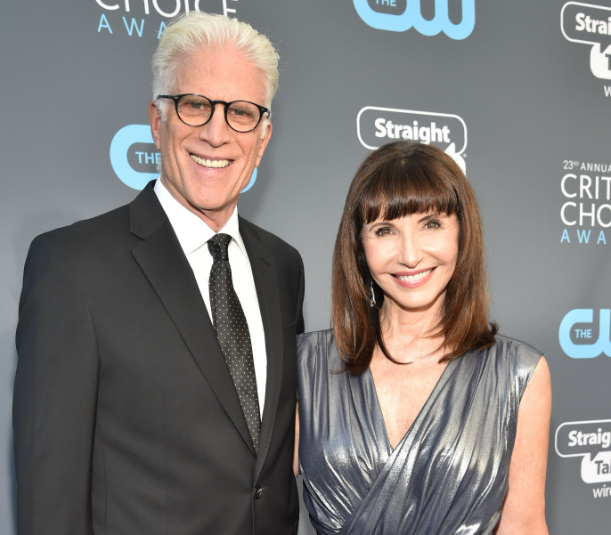 Mary Steenburgen and her husband, Ted Danson