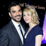 Jodie Whittaker with her husband, Christian Contreras