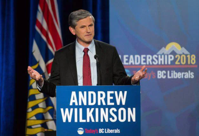 Andrew Wilkinson,a famous Canadian politician