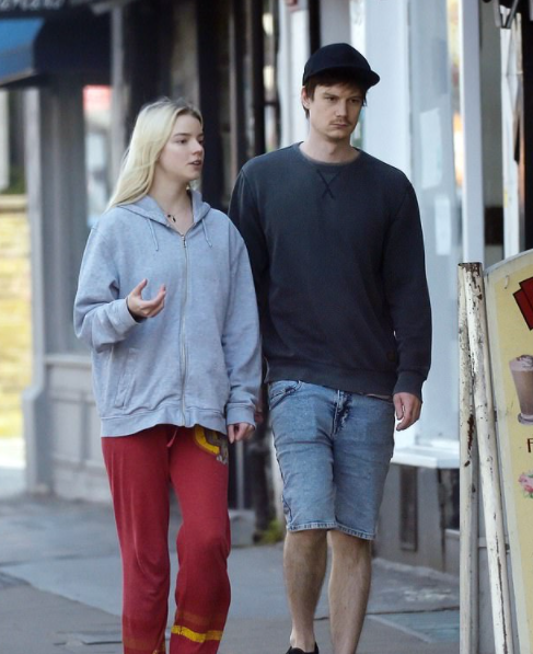 Anya Taylor-Joy and her boyfriend, Ben Seed seen together