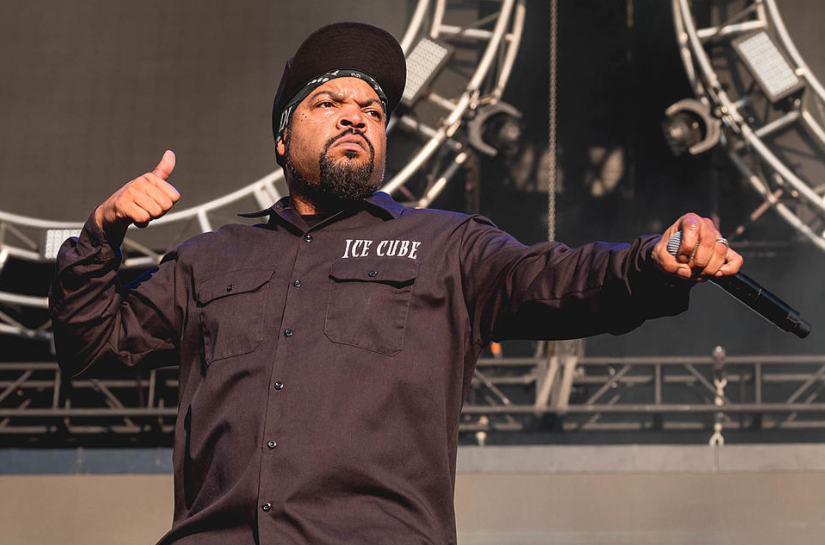 Ice Cube, a famous rapper